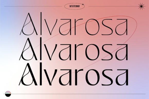Alvarosa: The Display Font That Elevates Your Campaigns