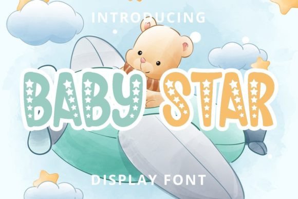 Baby Star Font for Eye-Catching Digital Designs