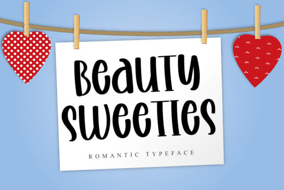 Beauty Sweeties: A Whimsical Display Font for Digital Projects