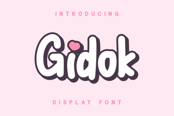 Gidok Font for Professional Branding