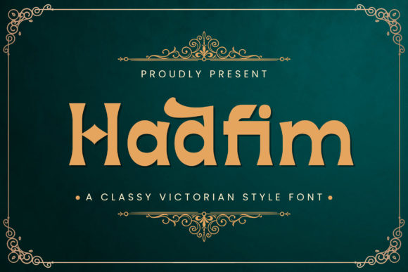 Hadfim: A Bold Display Font for Professional Branding