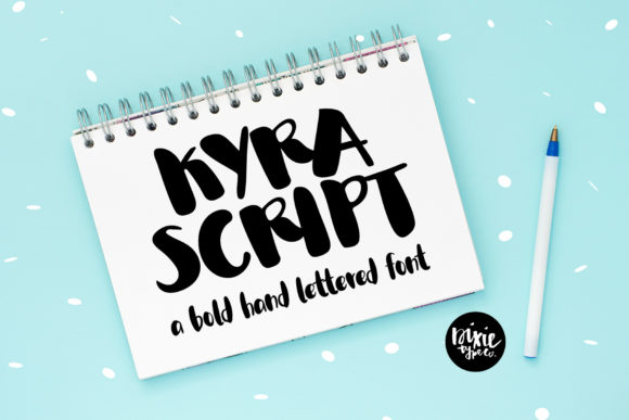 Kyra: A Cool, Cute Display Font for Modern Branding