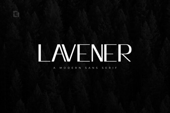 Lavener Font for Handmade Projects