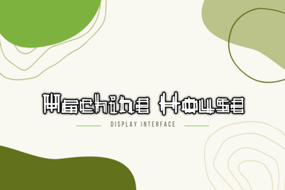 Machine House: A Playful Font for Modern Web Design