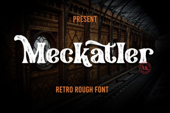 Meckatler: A Bold Display Font for Editorial Design