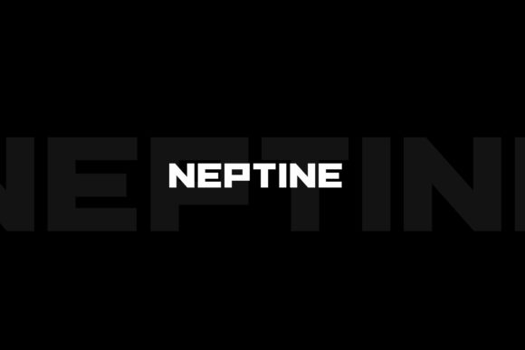 Neptine: A Minimal Display Font for Bold Digital Design