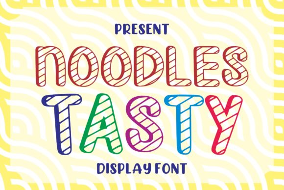 Noodles Tasty Font for Web Design