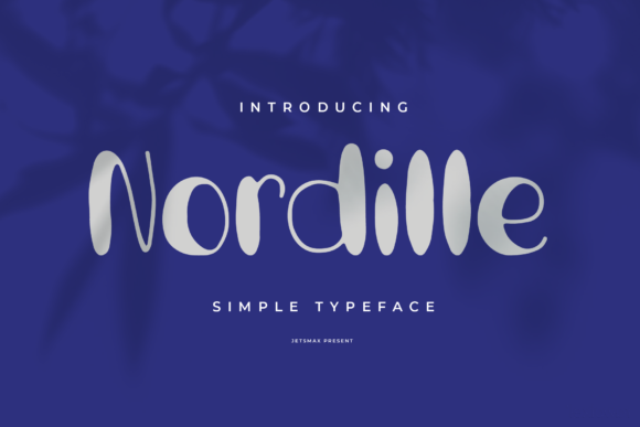 Nordille: A Quirky Display Font for Modern Editorial Design