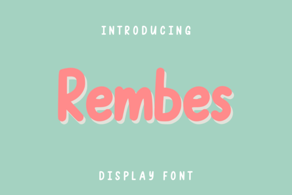 Rembes: A Display Font That Elevates Your Brand