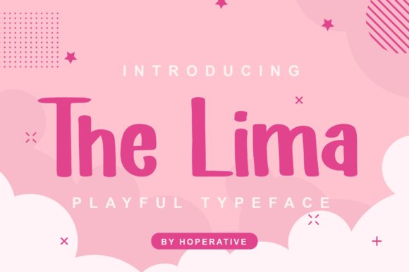 The Lima: A Versatile Brushed Display Font for Crafters