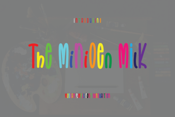 The Minioen Milk Font for Branding That Feels Playful and Polished